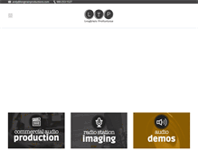 Tablet Screenshot of longtrainproductions.com